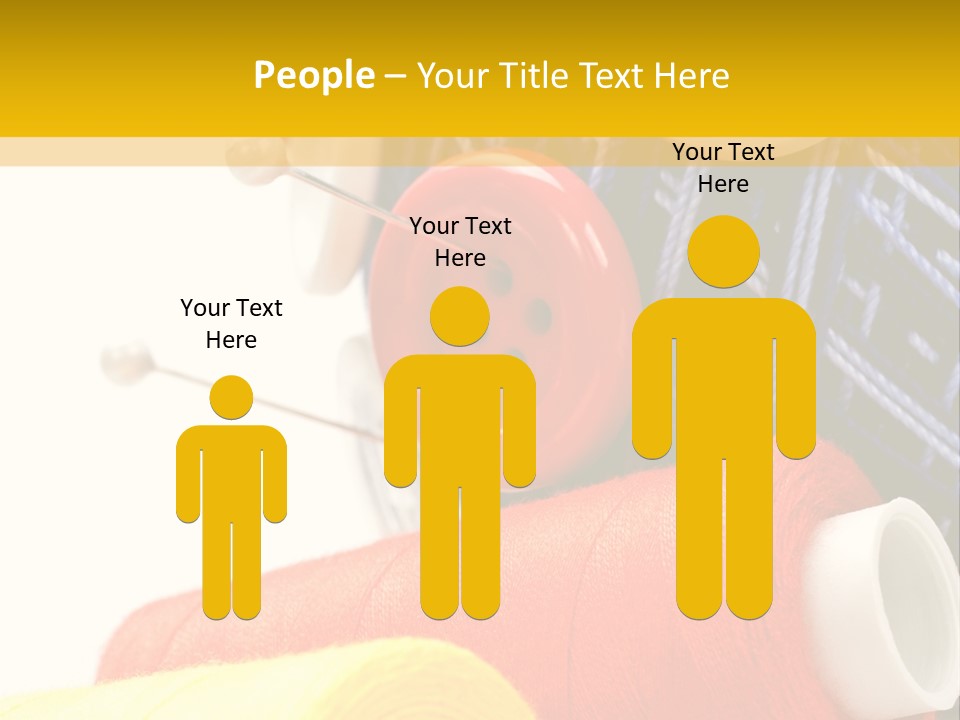 Design Hobby Clothes PowerPoint Template