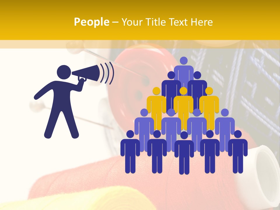 Design Hobby Clothes PowerPoint Template