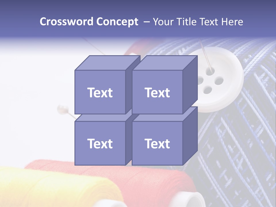 Wool Ball PowerPoint Template