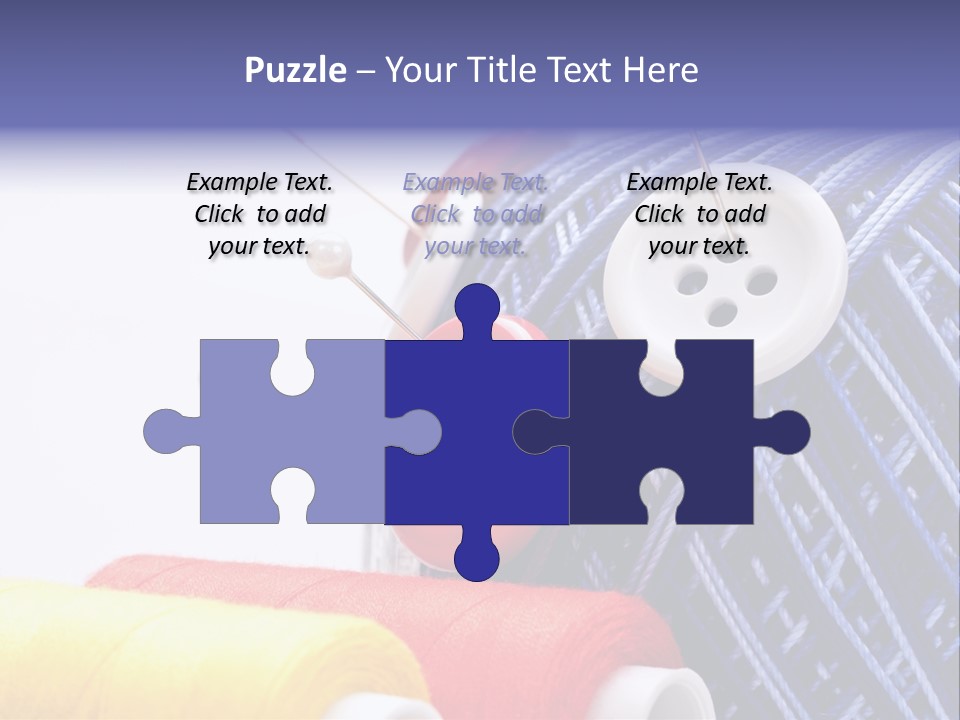 Wool Ball PowerPoint Template