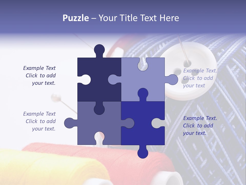 Wool Ball PowerPoint Template