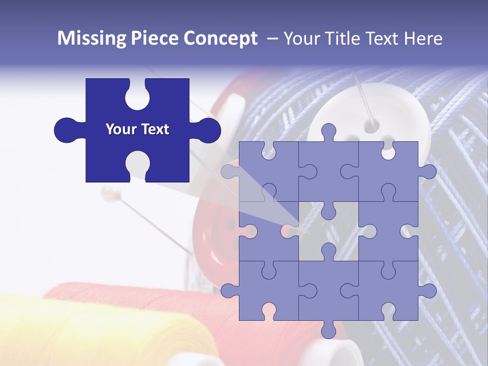 Wool Ball PowerPoint Template