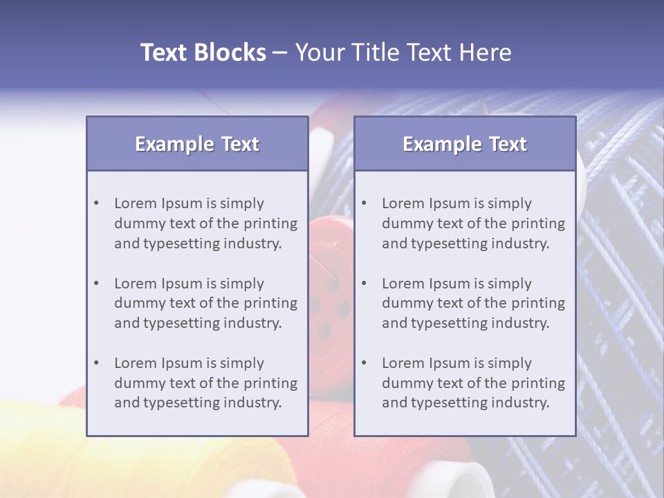 Wool Ball PowerPoint Template
