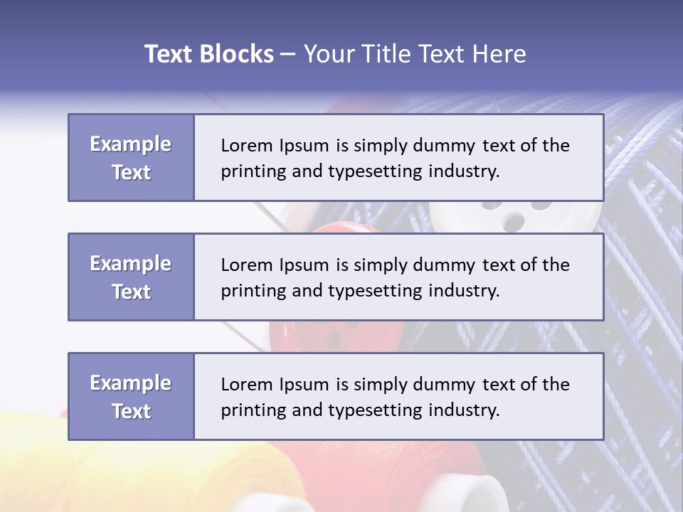 Wool Ball PowerPoint Template