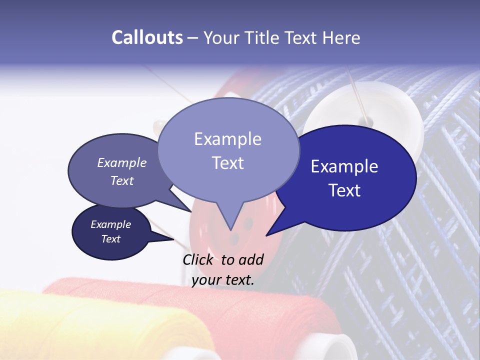 Wool Ball PowerPoint Template