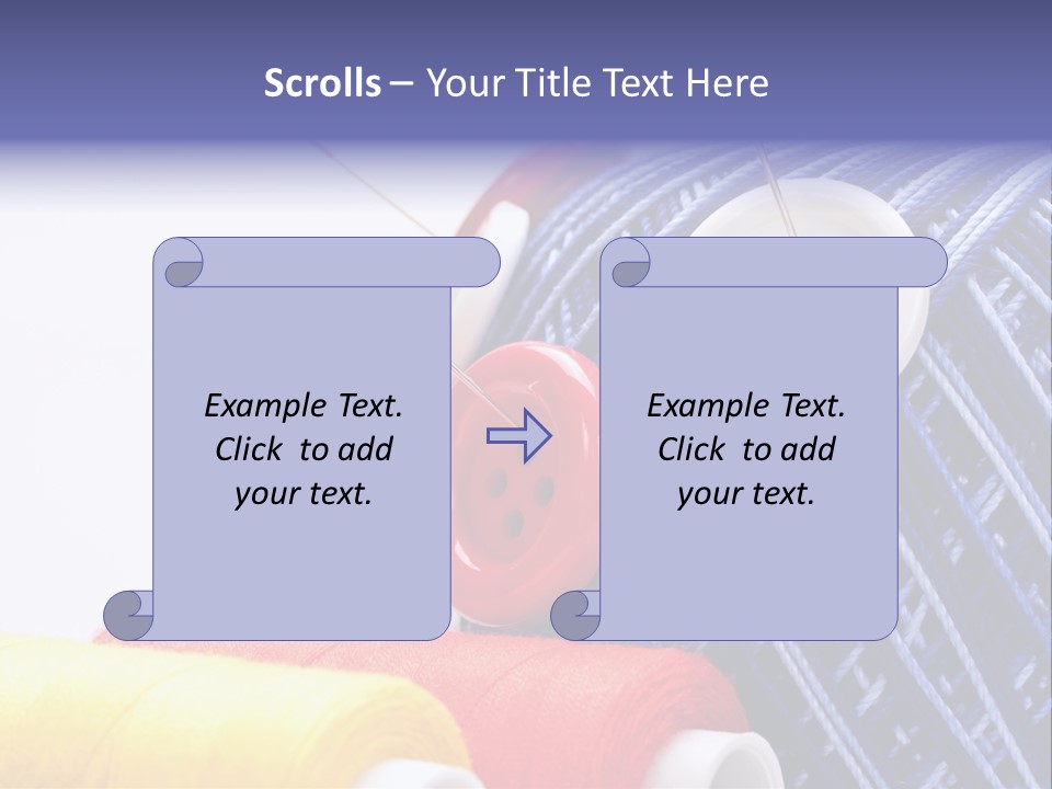 Wool Ball PowerPoint Template