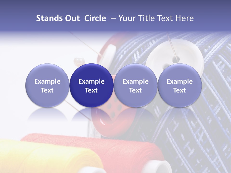 Wool Ball PowerPoint Template