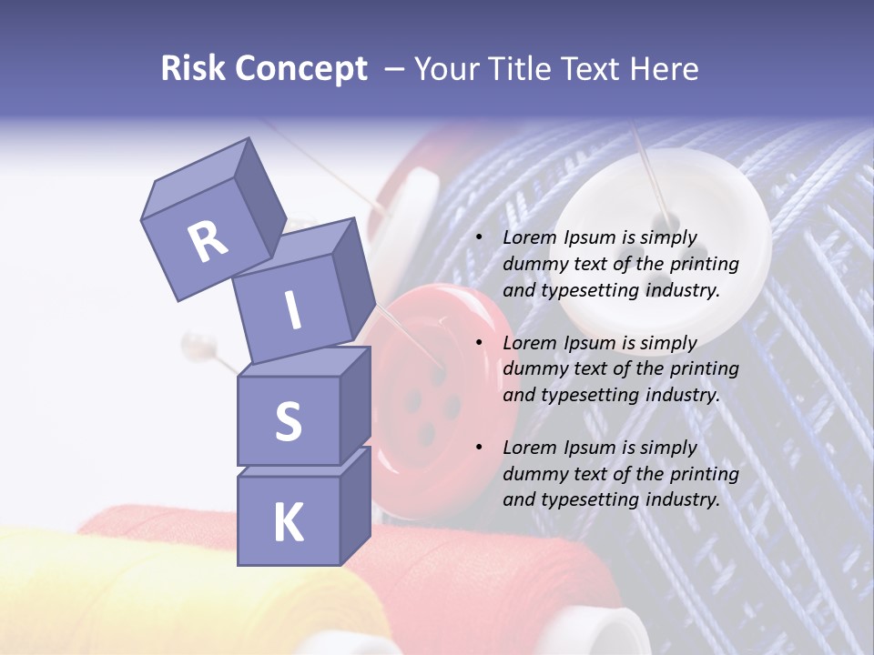 Wool Ball PowerPoint Template