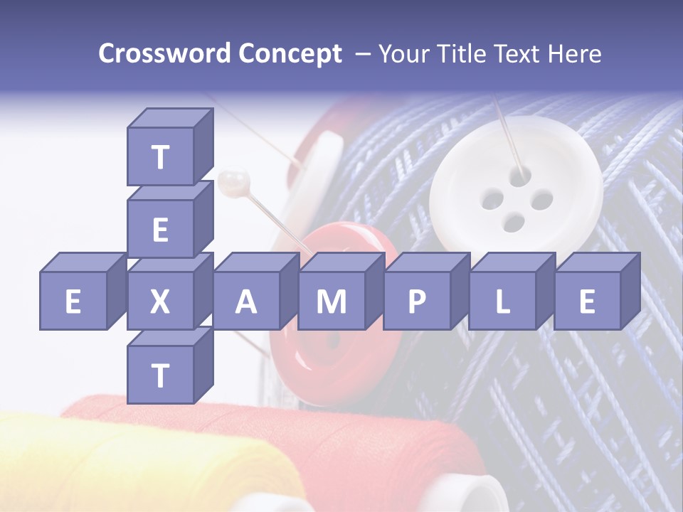 Wool Ball PowerPoint Template