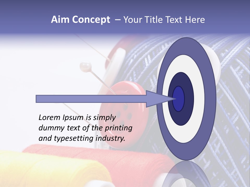 Wool Ball PowerPoint Template