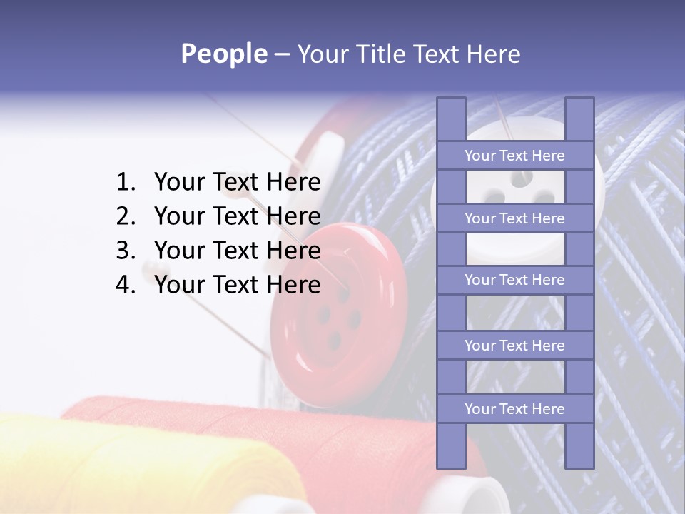 Wool Ball PowerPoint Template