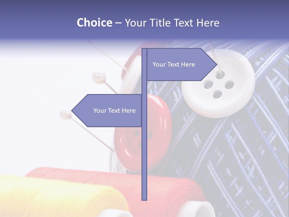 Wool Ball PowerPoint Template