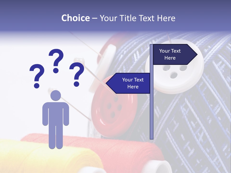 Wool Ball PowerPoint Template