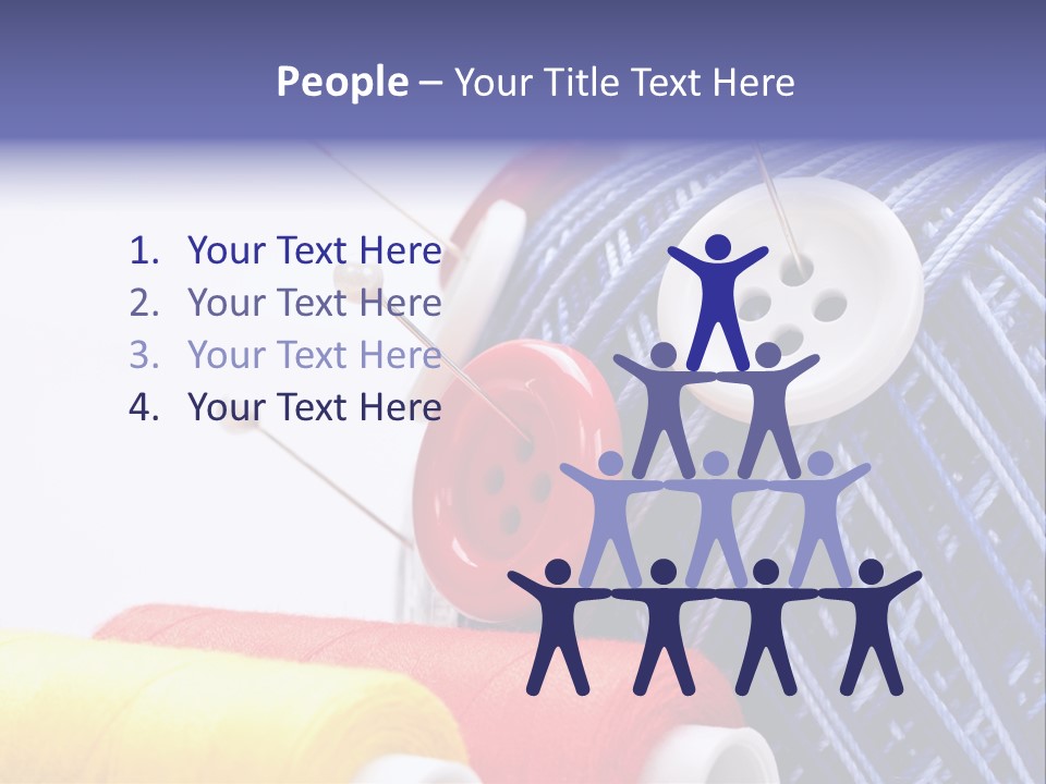 Wool Ball PowerPoint Template