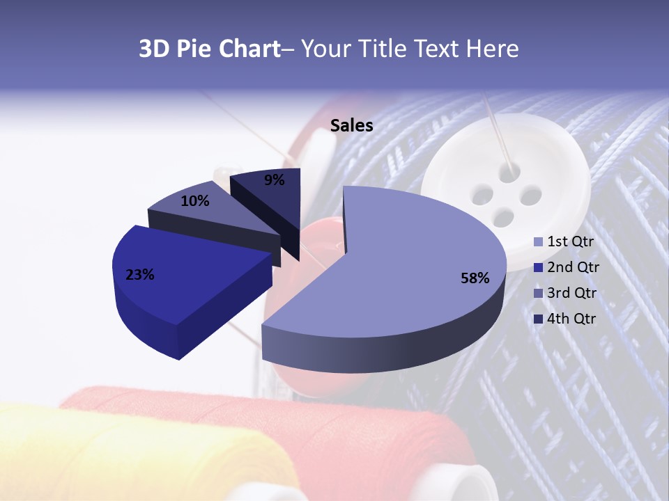 Wool Ball PowerPoint Template