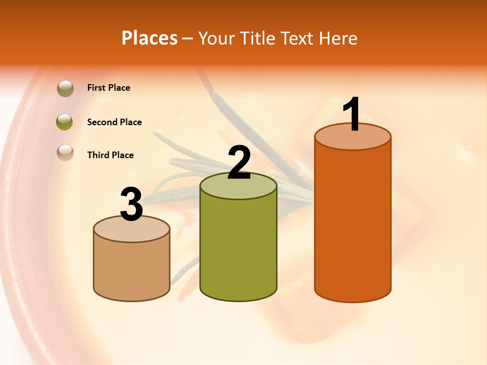 Soup Bowl Vegetables PowerPoint Template