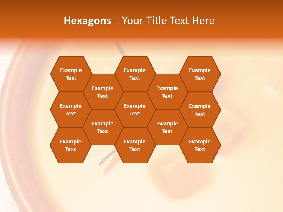 Soup Bowl Vegetables PowerPoint Template