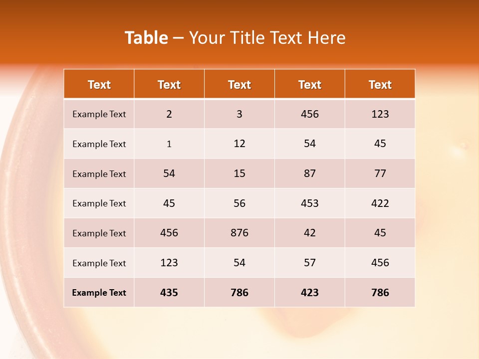 Soup Bowl Vegetables PowerPoint Template