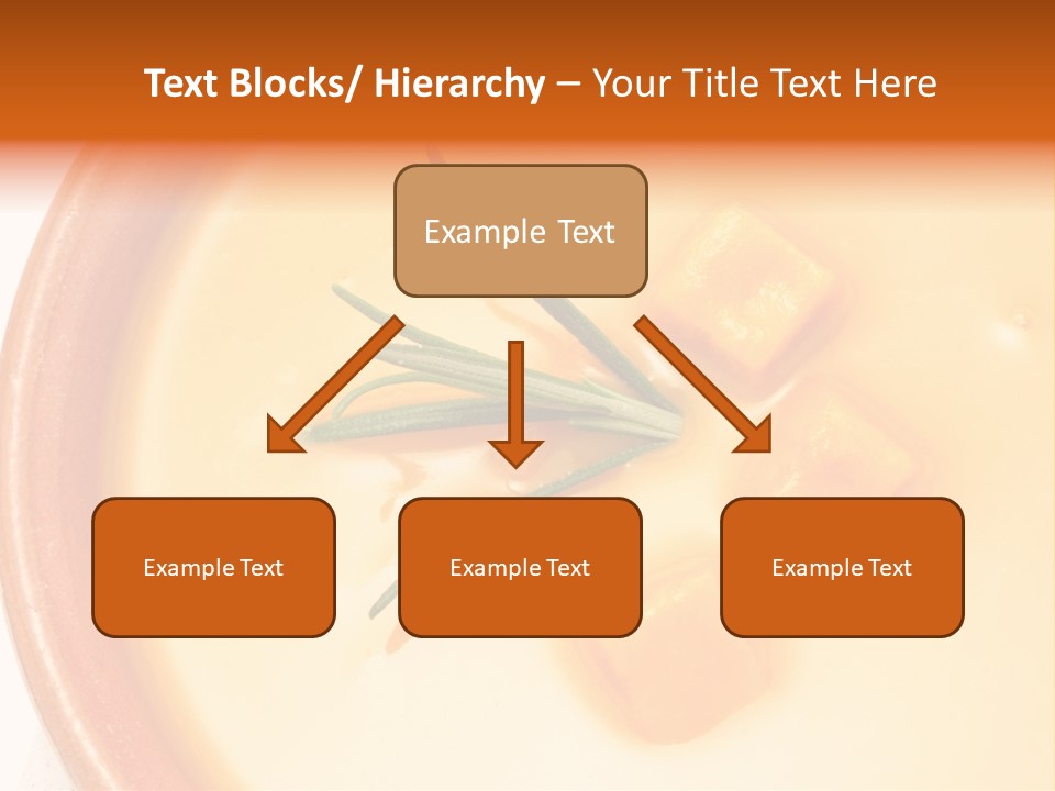 Soup Bowl Vegetables PowerPoint Template