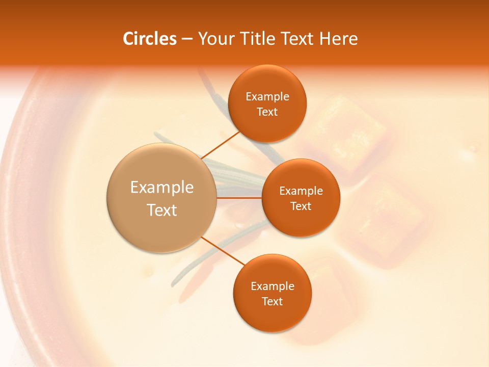 Soup Bowl Vegetables PowerPoint Template