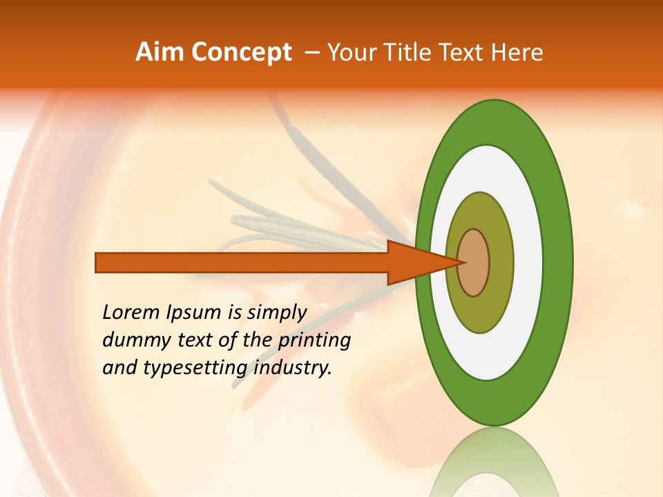 Soup Bowl Vegetables PowerPoint Template