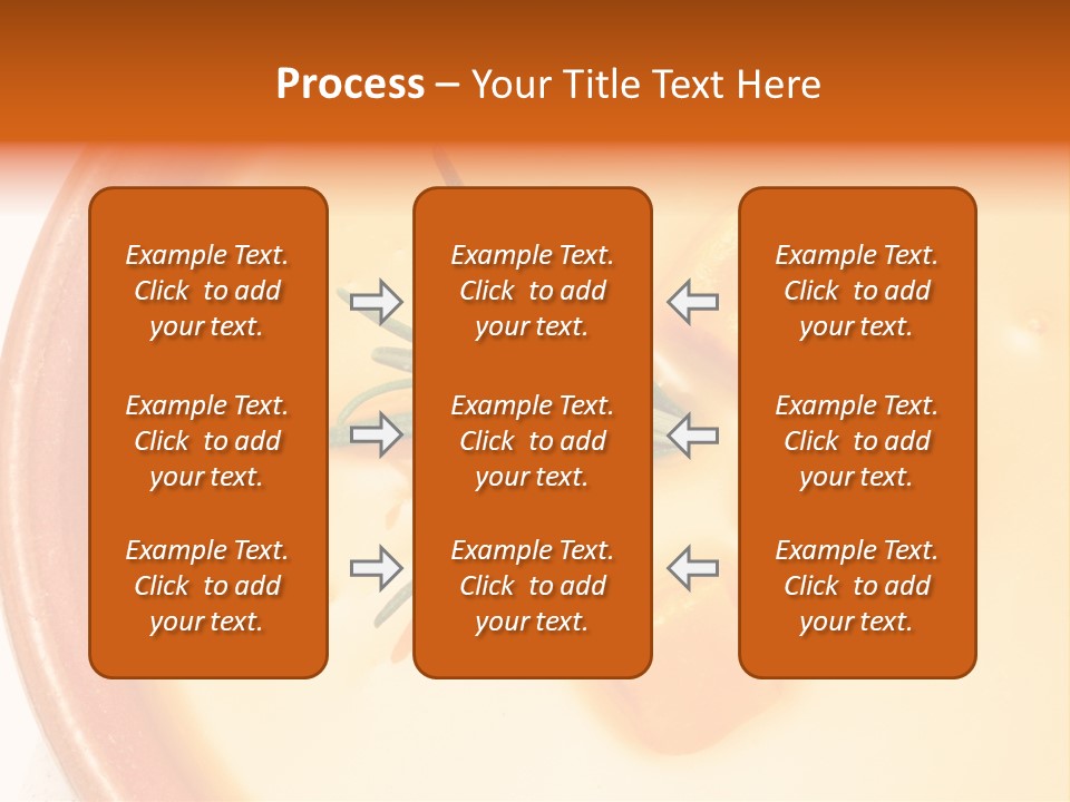 Soup Bowl Vegetables PowerPoint Template