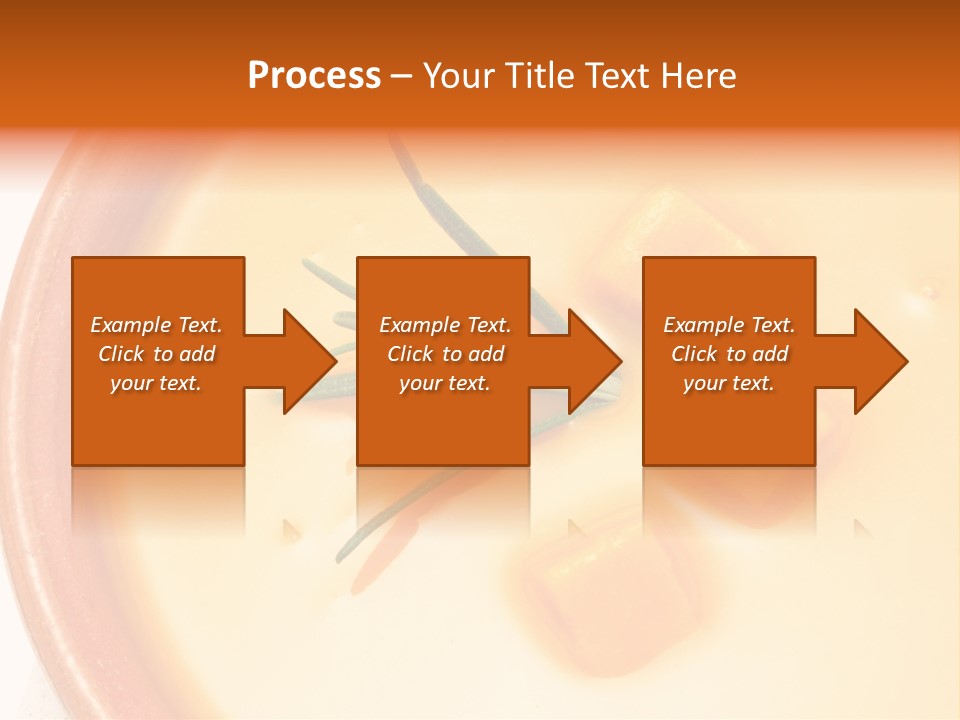 Soup Bowl Vegetables PowerPoint Template