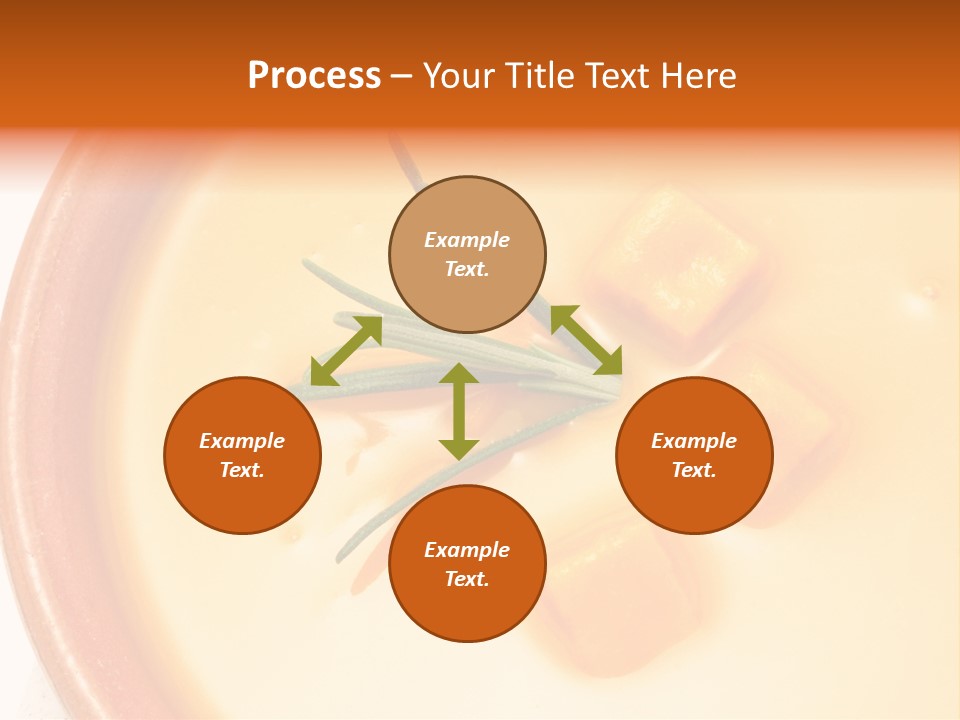 Soup Bowl Vegetables PowerPoint Template