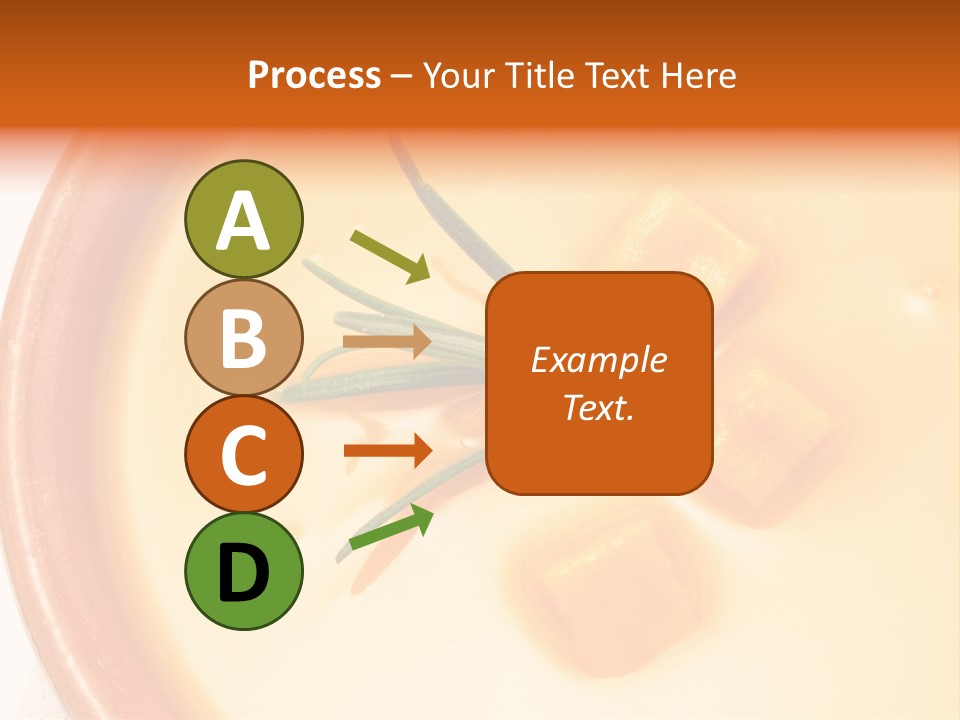 Soup Bowl Vegetables PowerPoint Template