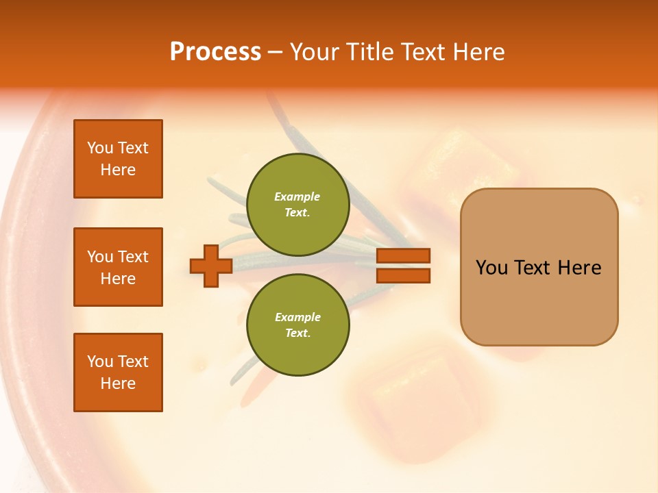 Soup Bowl Vegetables PowerPoint Template