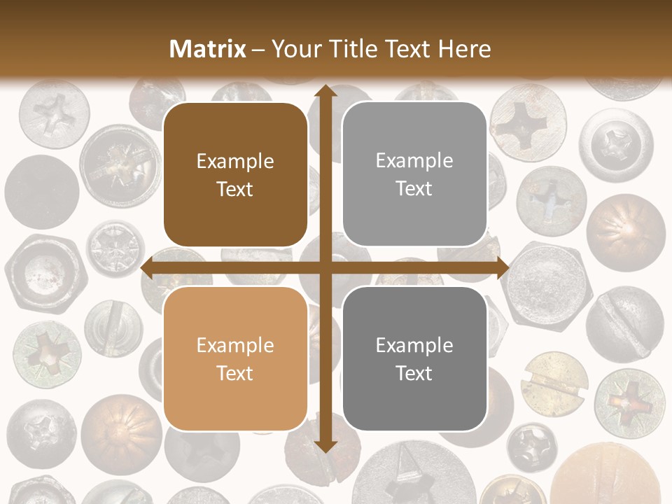 Screw Head PowerPoint Template