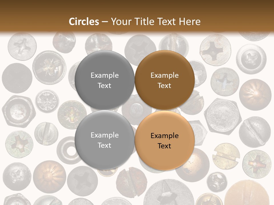 Screw Head PowerPoint Template