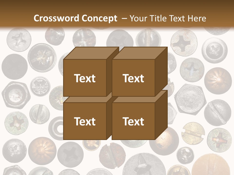 Screw Head PowerPoint Template