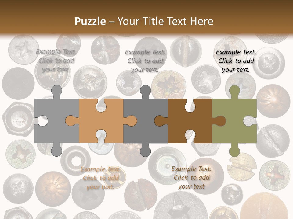 Screw Head PowerPoint Template