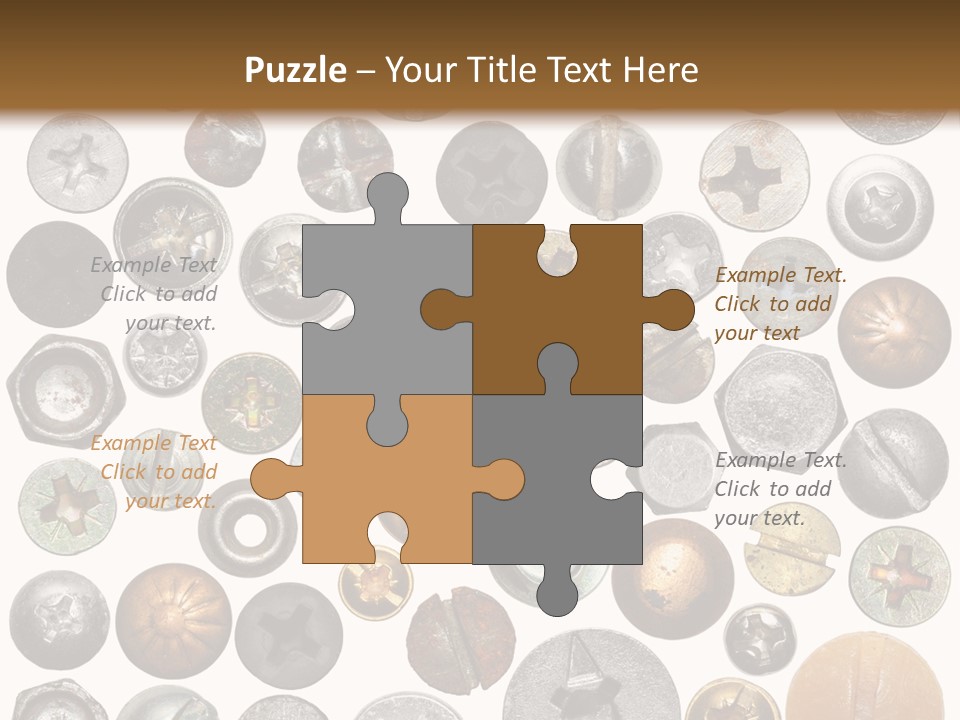 Screw Head PowerPoint Template