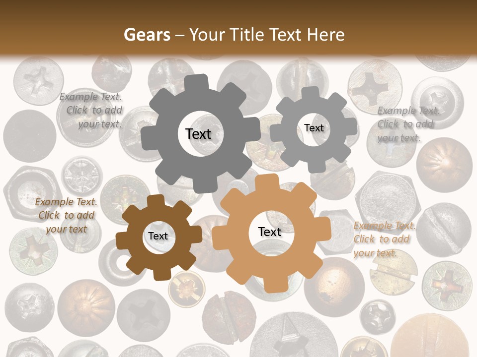 Screw Head PowerPoint Template