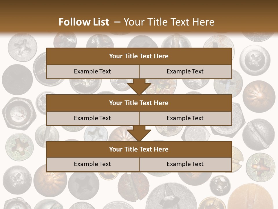 Screw Head PowerPoint Template