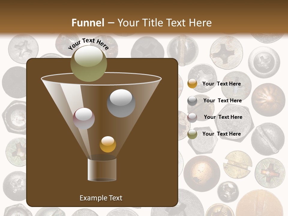 Screw Head PowerPoint Template