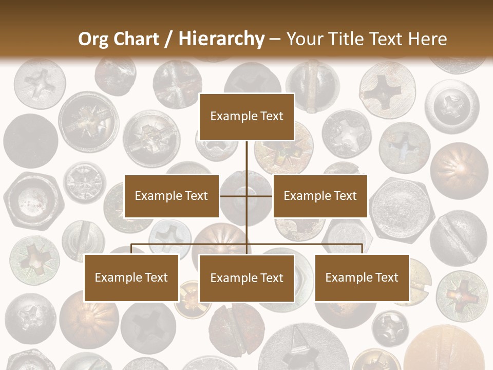 Screw Head PowerPoint Template