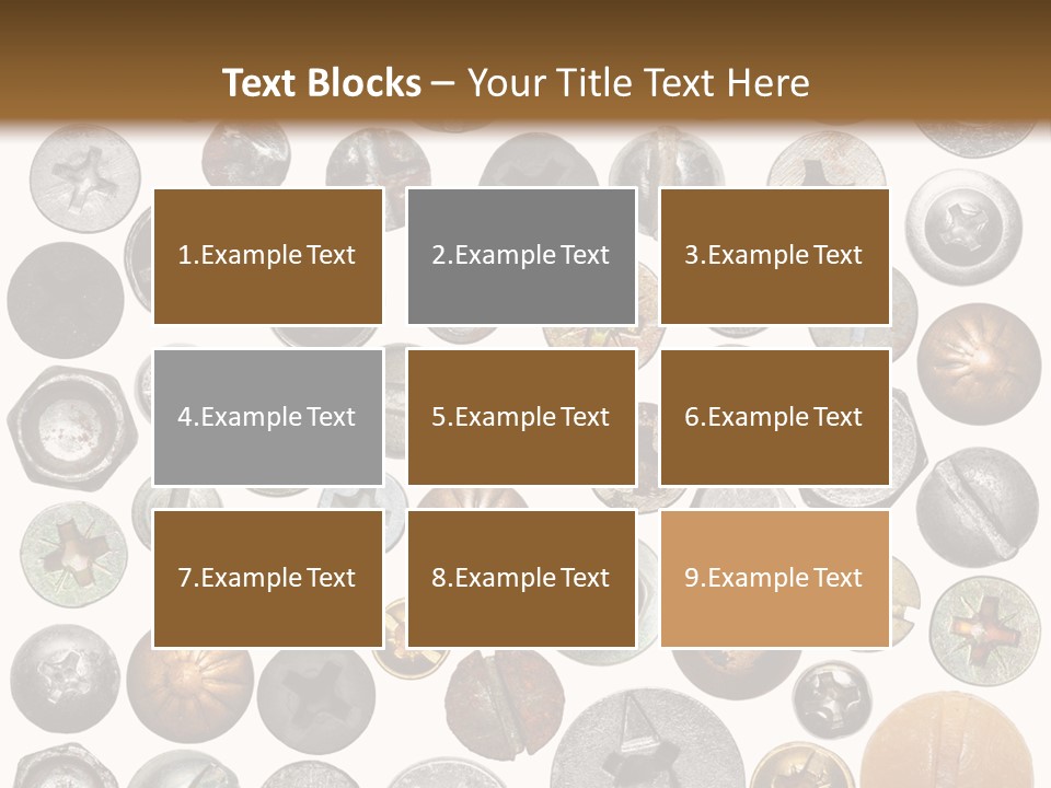 Screw Head PowerPoint Template