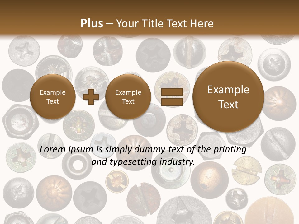 Screw Head PowerPoint Template