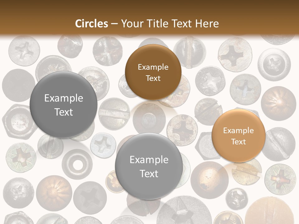 Screw Head PowerPoint Template