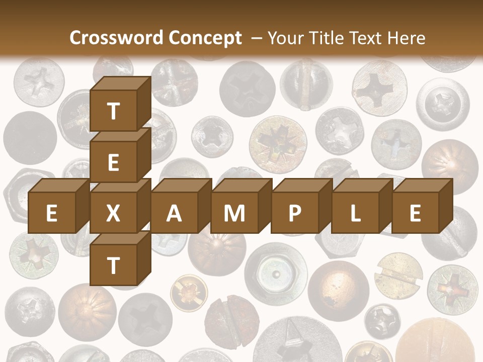 Screw Head PowerPoint Template
