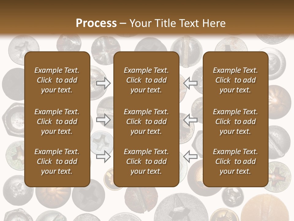 Screw Head PowerPoint Template