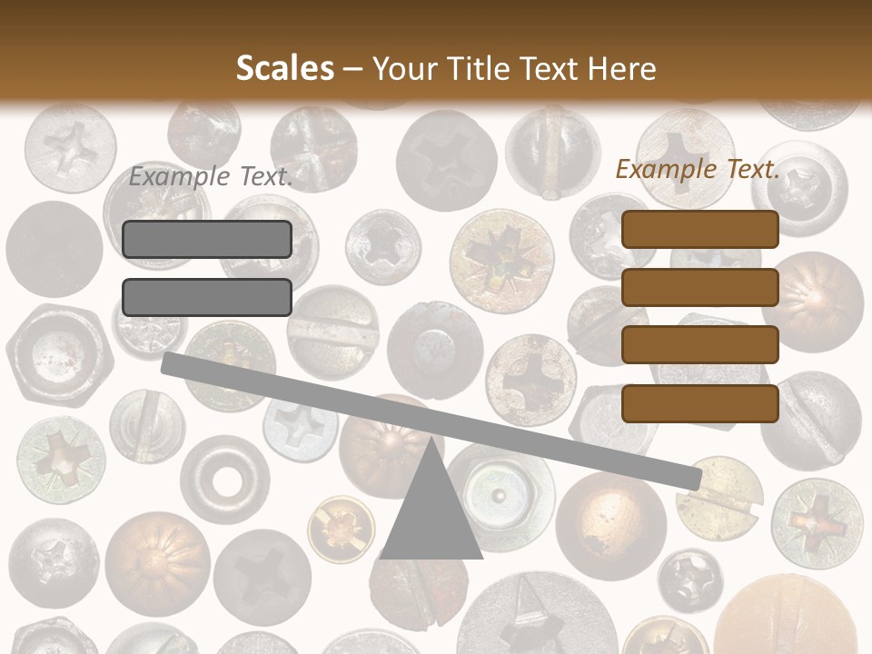 Screw Head PowerPoint Template