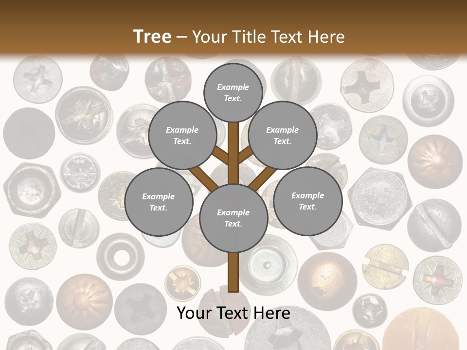 Screw Head PowerPoint Template