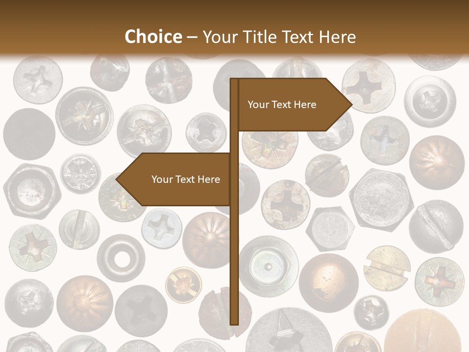 Screw Head PowerPoint Template