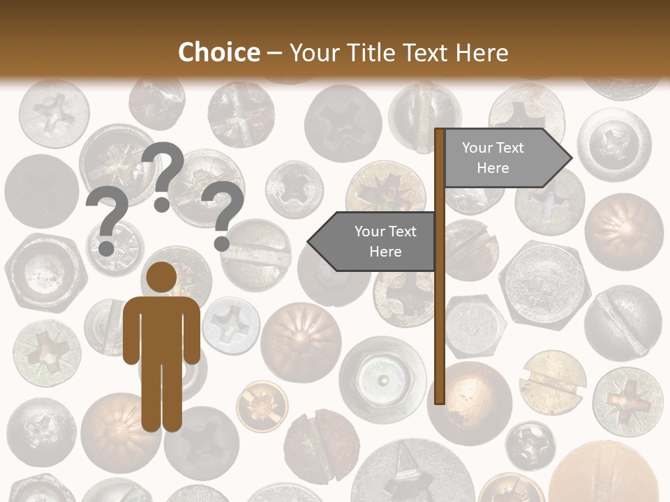 Screw Head PowerPoint Template