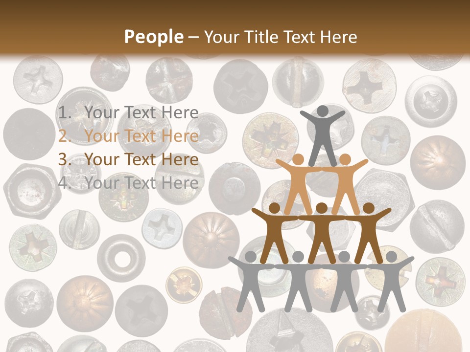 Screw Head PowerPoint Template