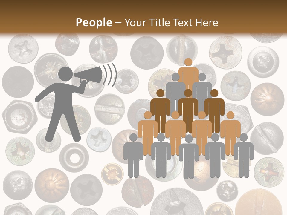 Screw Head PowerPoint Template